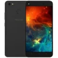 Image of the Tecno Spark Plus smartphone highlighting its large display and sleek design.