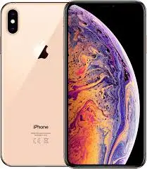iPhone XS Max with large display and dual cameras.