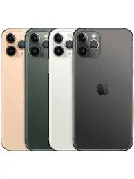 Apple iPhone 11 pro max with a large display and triple-camera system.