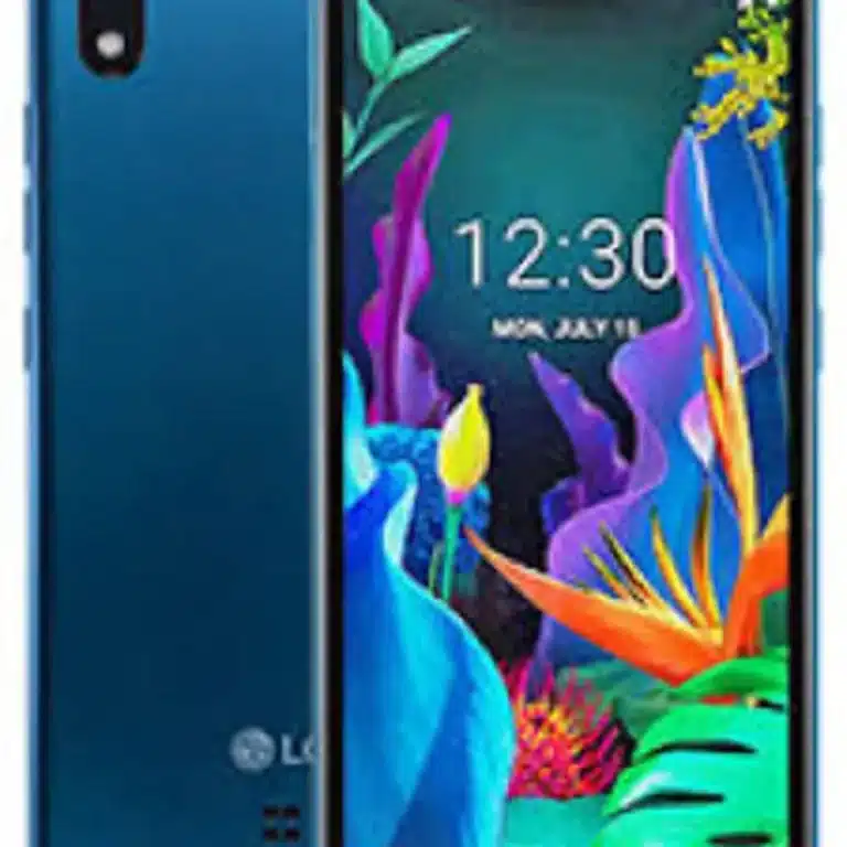 Image of the LG K20 (2019) smartphone, featuring a sleek design and vibrant display.