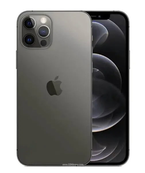 Apple iPhone 12 Pro with a large display and triple-camera system.