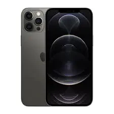 Apple iPhone 12 Pro Max with a large display and triple-camera system.