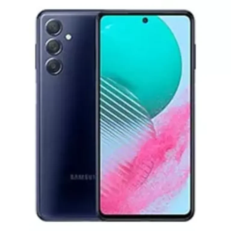 Samsung Galaxy F54 in Meteor Blue - A stunning device that combines style with cutting-edge technology.