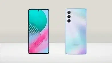 Samsung Galaxy F54 in Meteor Blue - A stunning device that combines style with cutting-edge technology.