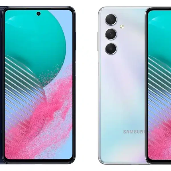 Samsung Galaxy F54 in Meteor Blue - A stunning device that combines style with cutting-edge technology.