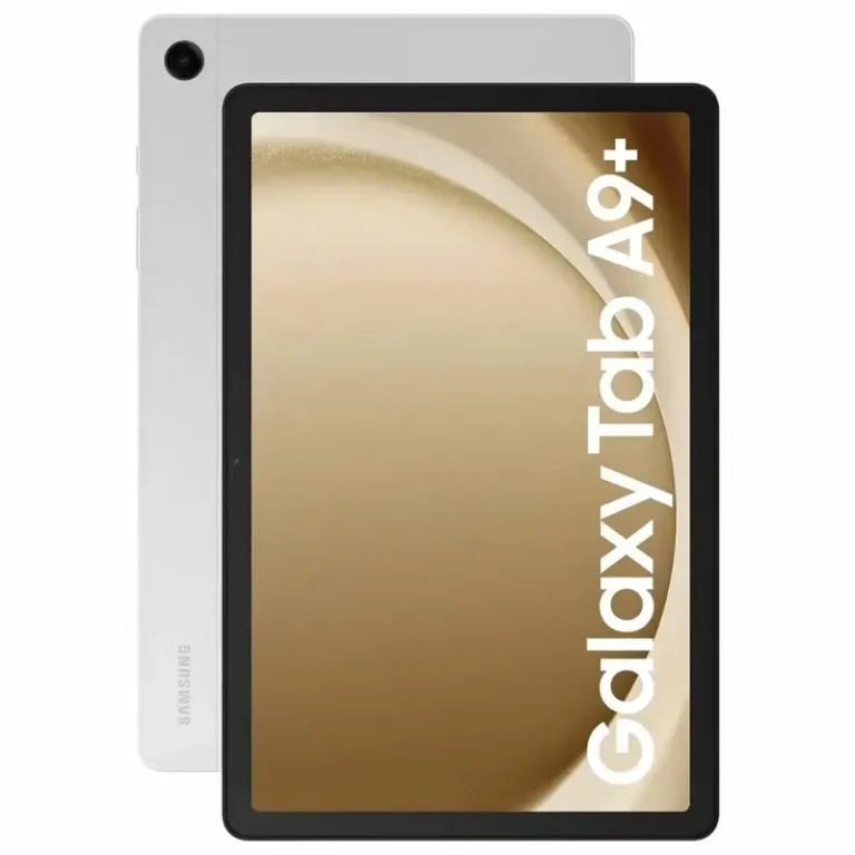 Samsung Galaxy Tab A9+ Samsung Galaxy Tab A9+ showcasing its 10.4-inch display and versatile S Pen functionality.