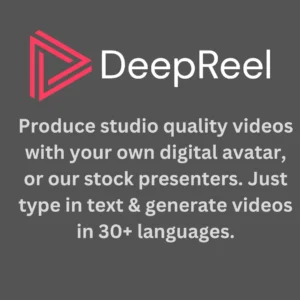 Explore DeepReel, an AI tool that generates videos from text. Create custom avatars, integrate with Canva, launch personalized video campaigns, and more. Learn about its AI ethics policy and pricing plans. Transform your content creation with DeepReel.