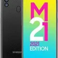 Samsung Galaxy M21 - A sleek smartphone with a 6.4-inch Super AMOLED display, Exynos 9611 chipset, triple-camera setup, and a massive 6000mAh battery for an elevated mobile experience.