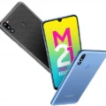 Samsung Galaxy M21 - A sleek smartphone with a 6.4-inch Super AMOLED display, Exynos 9611 chipset, triple-camera setup, and a massive 6000mAh battery for an elevated mobile experience.