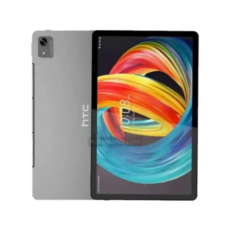 HTC A102 A sleek black HTC A102 smartphone with a vibrant display, showcasing its modern design and advanced features