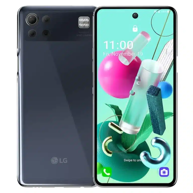 An image of the LG K92 5G smartphone, showcasing its sleek design and advanced features for fast connectivity and seamless performance.