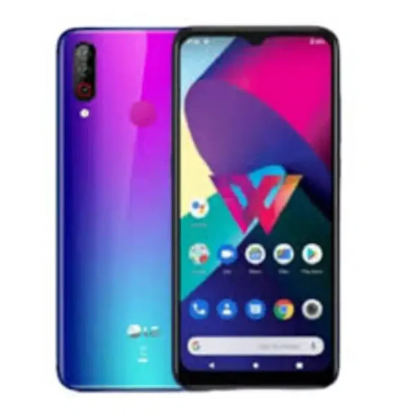 A modern LG W31 smartphone showcasing its sleek design and advanced features.