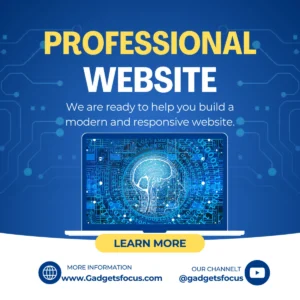 Building a professional website
