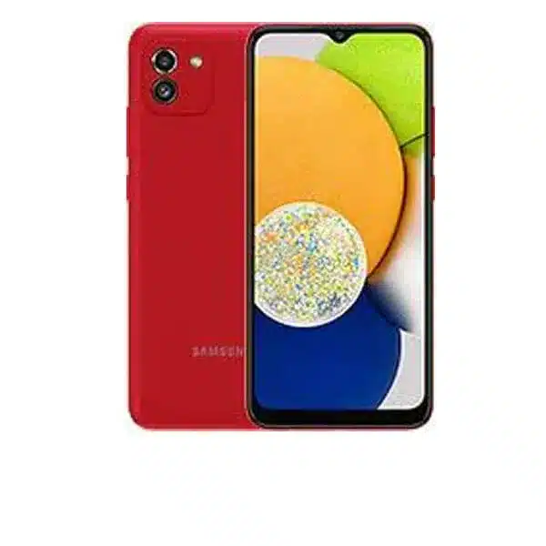 Samsung Galaxy A03 - An affordable smartphone with a 13MP main camera and a 6.5-inch HD+ display.