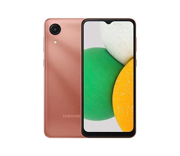 Samsung Galaxy A03 Core - A budget-friendly smartphone with a 6.5-inch display and long-lasting battery.