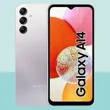 Samsung Galaxy A14 showcasing its stunning 6.4-inch display and high-performance camera system.