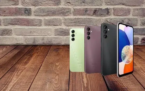 Samsung Galaxy A14 5G - A futuristic smartphone symbolizing speed, power, and style.