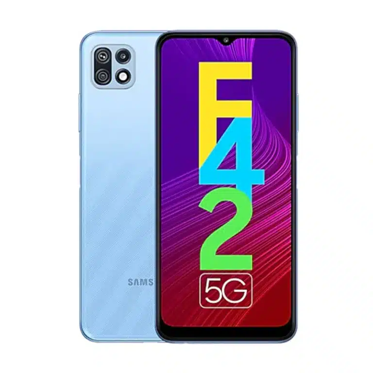 Samsung Galaxy F42 5G Samsung Galaxy F42 5G - Sleek design, powerful performance, and advanced camera system.