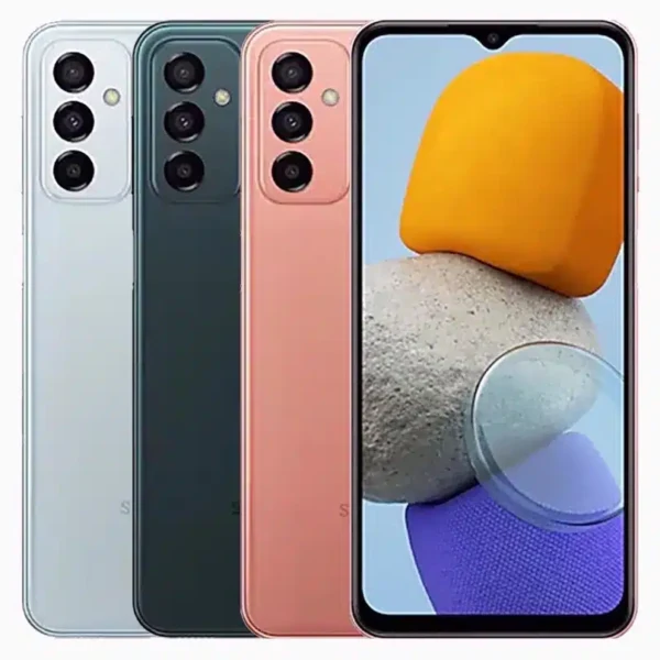 Samsung Galaxy M23 - A modern smartphone with a captivating 6.6-inch display and powerful triple-lens camera.