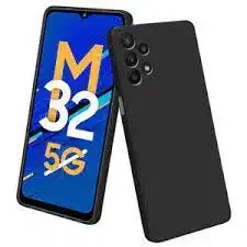 Samsung Galaxy M32 5G - A sleek black smartphone with cutting-edge features.