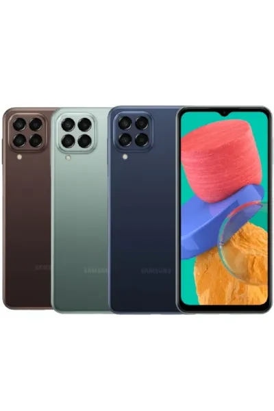 Samsung Galaxy M33 - A modern smartphone with a captivating 6.6-inch display and powerful camera system.