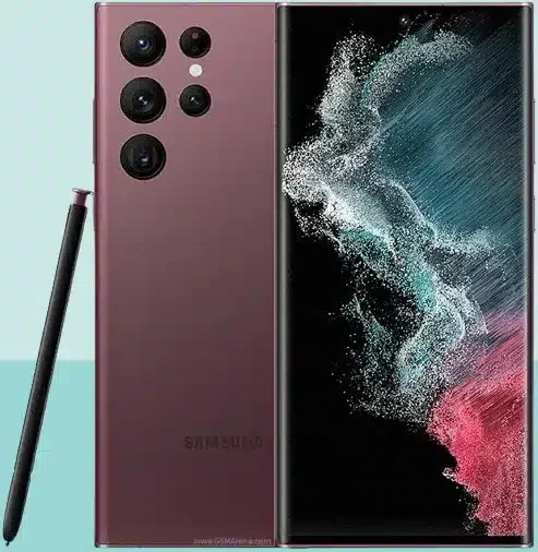 Samsung Galaxy S23 Ultra showcasing its sleek design and revolutionary 200MP camera system.