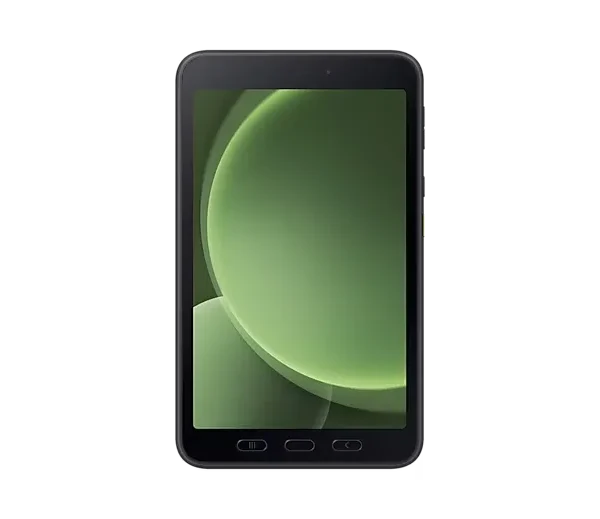 Rugged Samsung Galaxy Tab Active5 in action, showcasing its durability and advanced features..