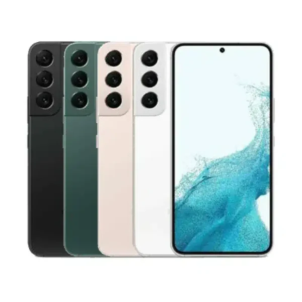 Samsung Galaxy S22 5G - A cutting-edge device with a 6.4-inch display and triple-lens camera for unparalleled photography.