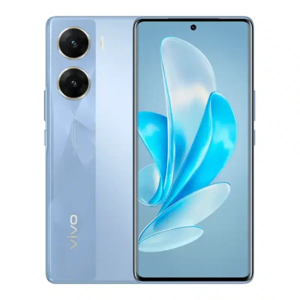 Image of the vivo V29e smartphone, featuring a sleek design, vibrant display, and impressive camera setup.