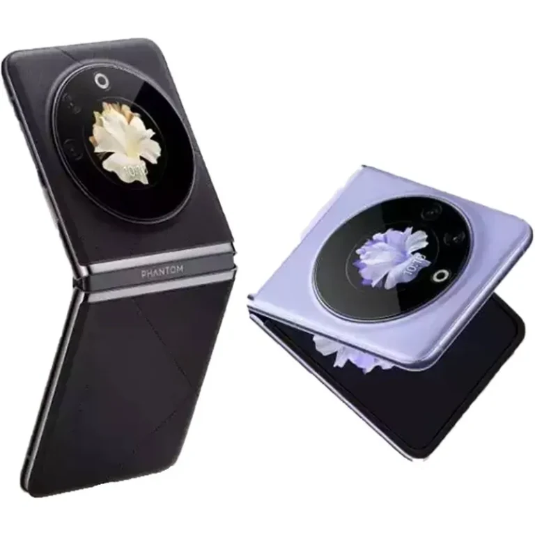 Tecno Phantom V Flip A sleek and modern smartphone, the Tecno Phantom V Flip, featuring an innovative flip design.