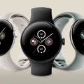 The Google Pixel Watch 2 showcases its sleek design, circular AMOLED display, and advanced fitness tracking features.