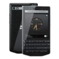 Image of the BlackBerry Porsche Design P'9983, showcasing its elegant design and QWERTY keyboard.