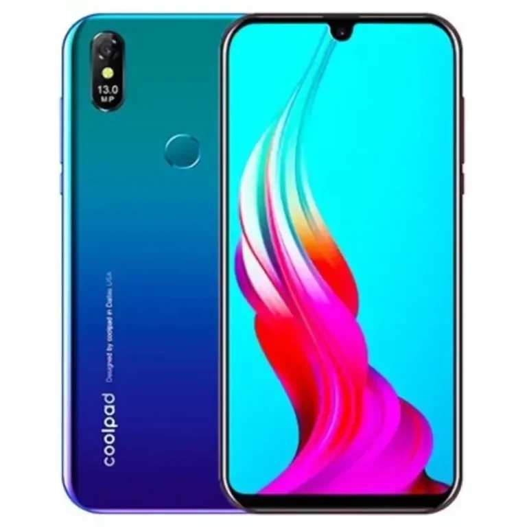 Coolpad Cool 3 Plus smartphone showcasing its sleek design and innovative features, captured in high resolution for a detailed view