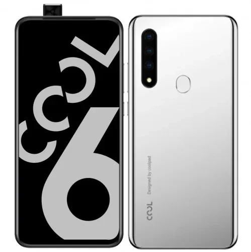 Coolpad Cool 6 smartphone displaying its sleek design and advanced features, captured in high resolution for a detailed view