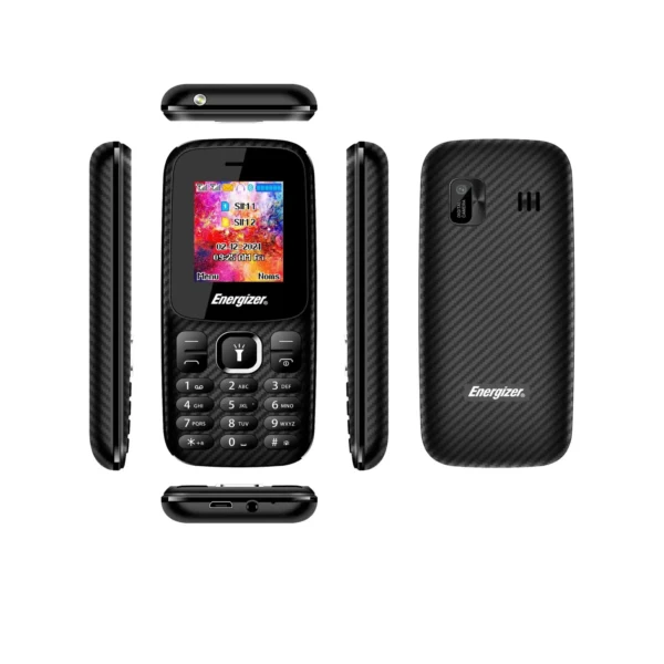 Energizer E13 smartphone showcasing its sleek design and advanced features, captured in high resolution for a detailed view.