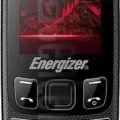 Energizer E242s+ mobile phone displaying its sleek design and key features, captured in high resolution for detailed viewing.