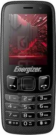 Energizer E242s+ mobile phone displaying its sleek design and key features, captured in high resolution for detailed viewing.