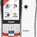 Energizer E284S smartphone showcasing its sleek design and innovative features, captured in high resolution for a detailed view