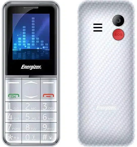 Energizer E4 smartphone displaying its sleek design and key features, captured in high resolution for detailed viewing