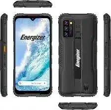 Energizer Hard Case G5 rugged smartphone, built to withstand tough conditions, captured in high resolution for a detailed view
