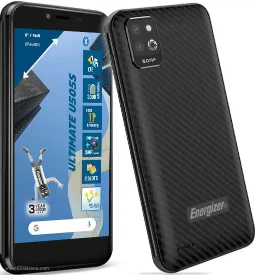 Energizer Ultimate U505s smartphone showcasing its innovative design and advanced features, captured in high resolution for detailed viewing