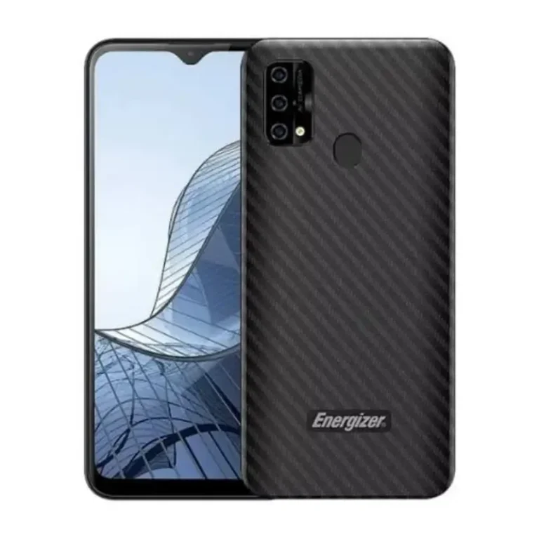 Energizer U683S smartphone showcasing its sleek design and advanced features, captured in high resolution for a detailed view.