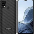 Energizer U683S smartphone showcasing its sleek design and advanced features, captured in high resolution for a detailed view.