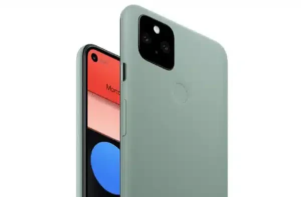 Google Pixel 5, a flagship smartphone, showcasing its sleek design and advanced camera capabilities for an unparalleled user experience.