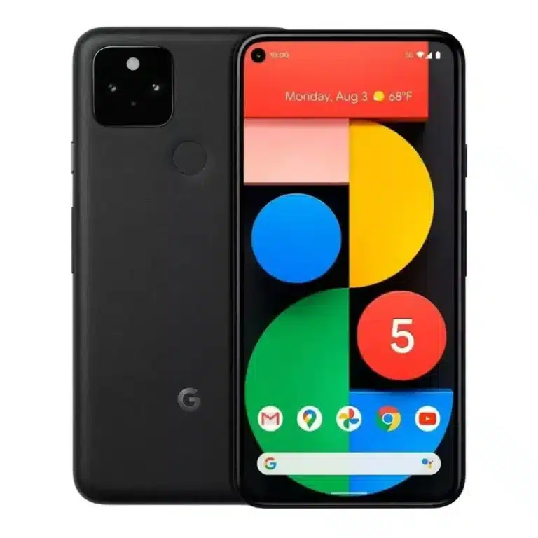 Google Pixel 5a 5G smartphone showcasing its advanced features and 5G capability, providing a glimpse into cutting-edge technology