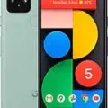 Google Pixel 5a 5G smartphone showcasing its advanced features and 5G capability, providing a glimpse into cutting-edge technology