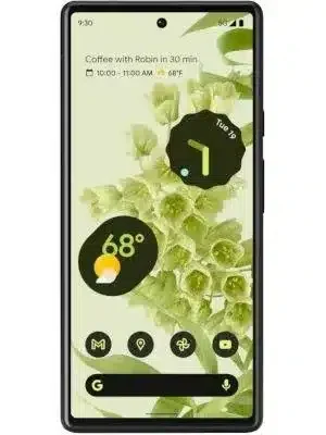 Google Pixel 6 smartphone, showcasing its cutting-edge design and advanced camera features, capturing every detail with clarity.