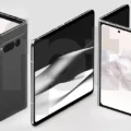 Google Pixel Fold smartphone featuring a foldable display, cutting-edge technology, and sleek design.