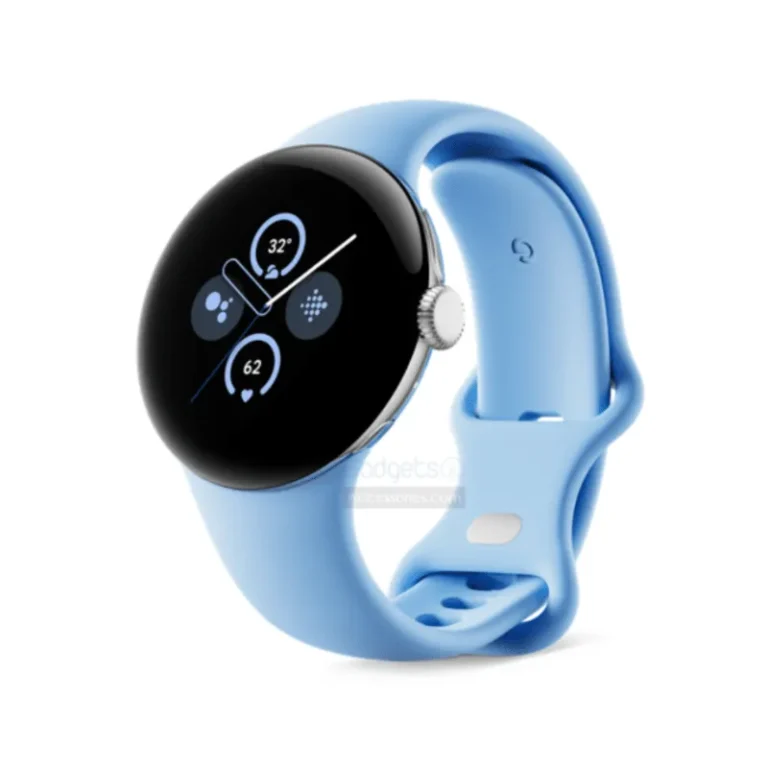 The Google Pixel Watch 2 showcases its sleek design, circular AMOLED display, and advanced fitness tracking features.