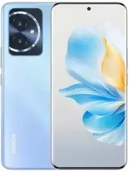Honor 100 smartphone showcasing its sleek design and innovative features, captured in high resolution for a detailed view.